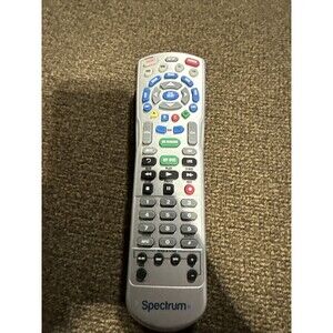 Charter Spectrum Universal Remote Control silver replacement television clicker